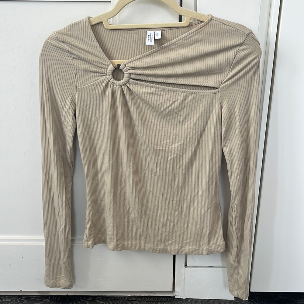 & other stories asymmetrical top, size S